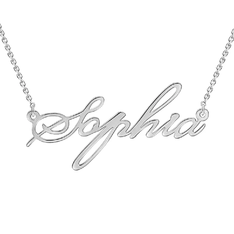 meaningful pendant necklaces for women-Custom Name Necklace