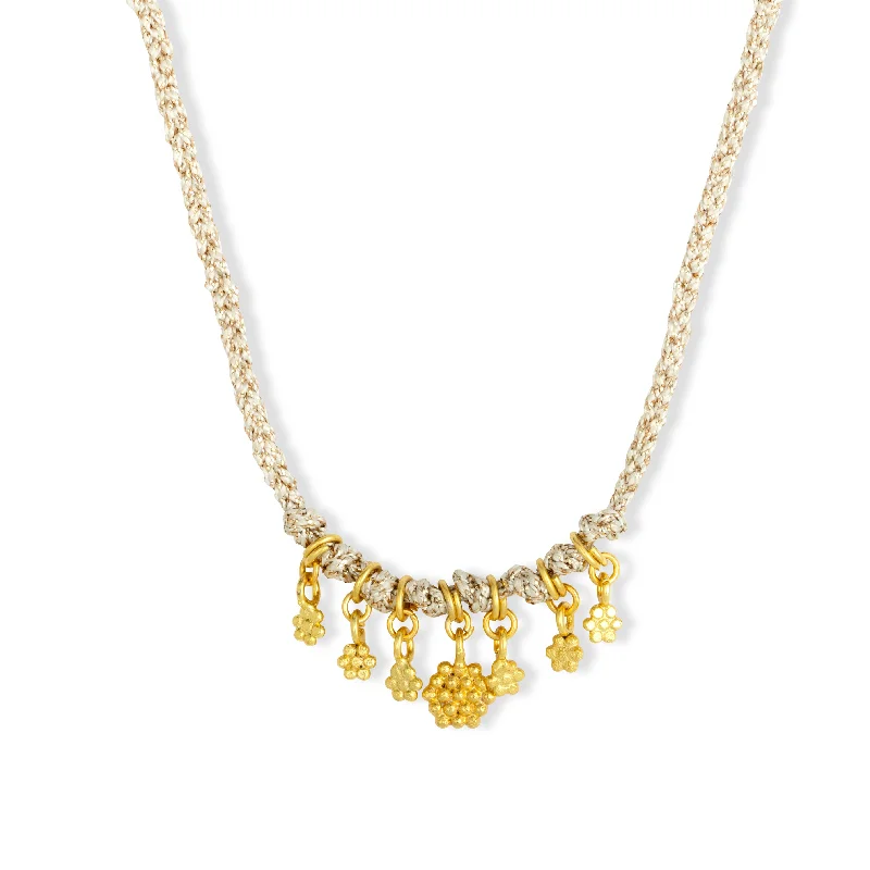 layered gold necklaces for women-Mana Necklace Silver