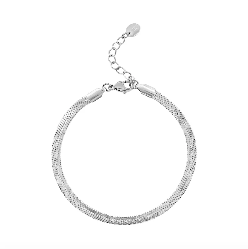 birthstone bracelets for women-Florence Bracelet | Silver