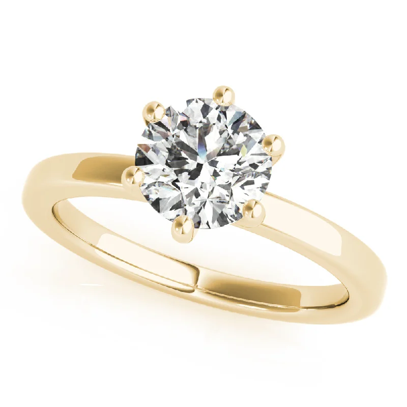 square-cut engagement rings-Stella Diamond Engagement Ring Setting