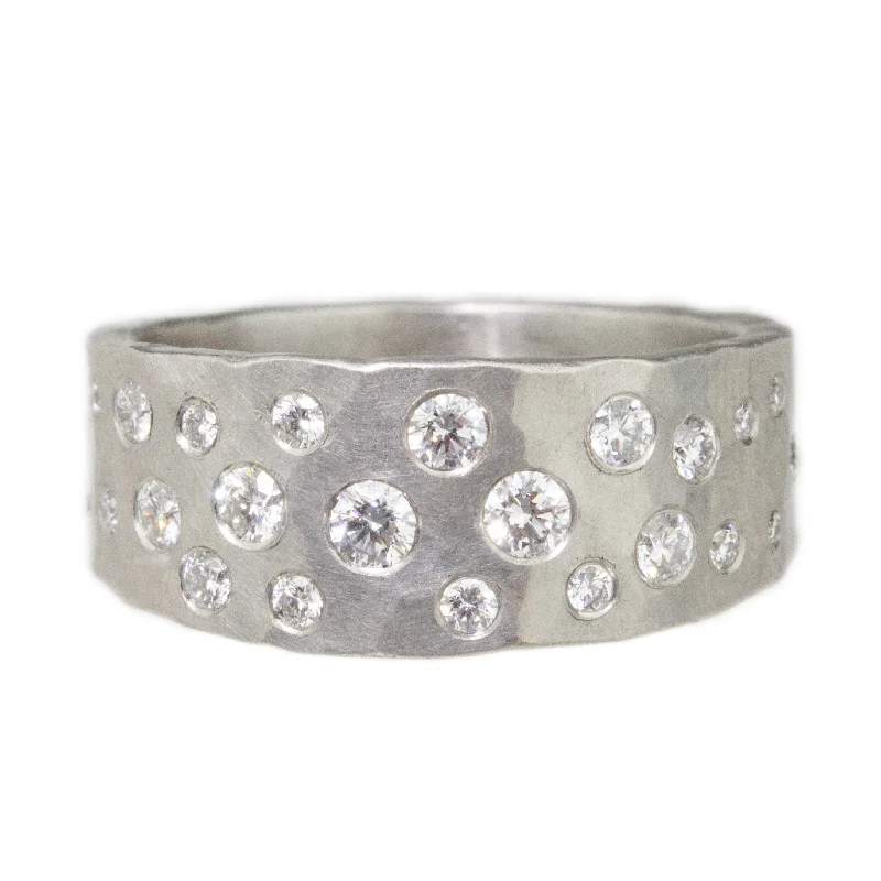 stacking rings for women-Nova Diamond Band