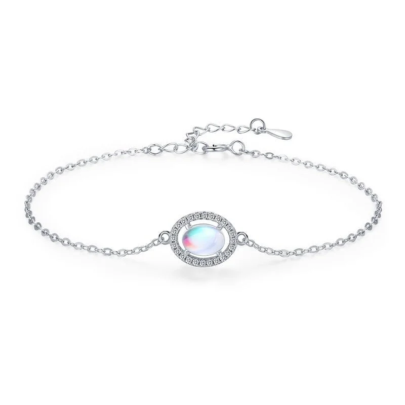 classic bangles for women-Dale Moonstone Bracelet