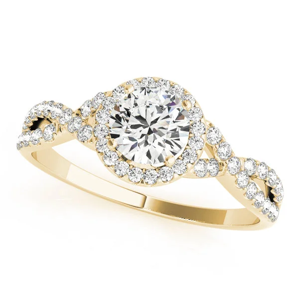 modern engagement rings-Odessa Diamond Engagement Ring Setting