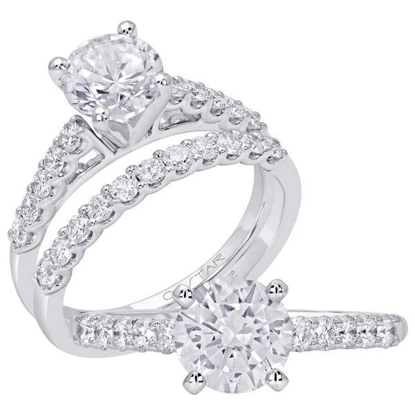 modern diamond engagement rings-Diamond Engagement Ring