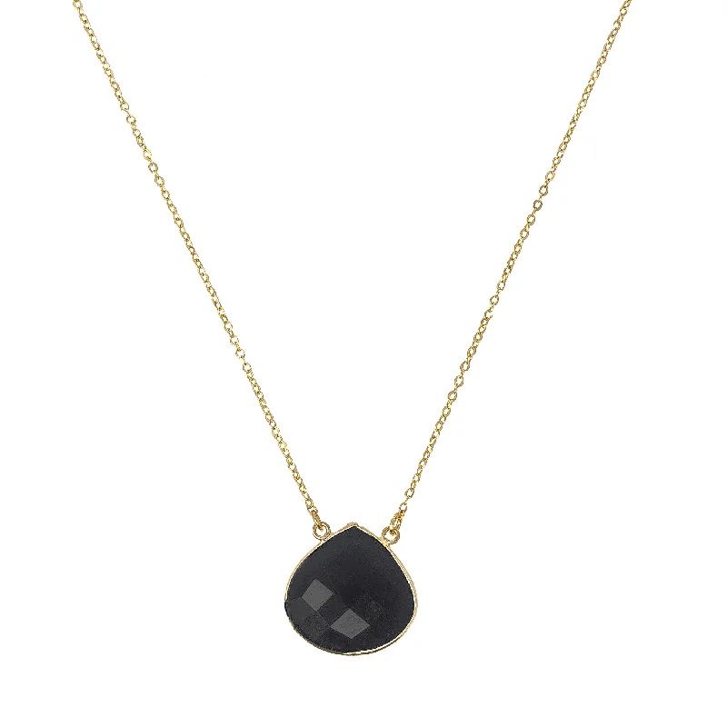 handcrafted necklaces for women-Acapulco Black Onyx Necklace