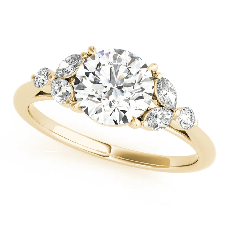 vintage engagement rings-Blair Diamond Engagement Ring Setting