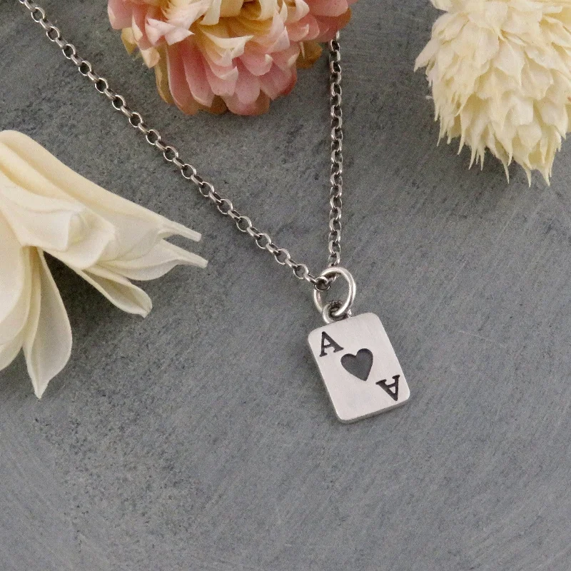 best-selling necklaces for women-Ace of Hearts Necklace