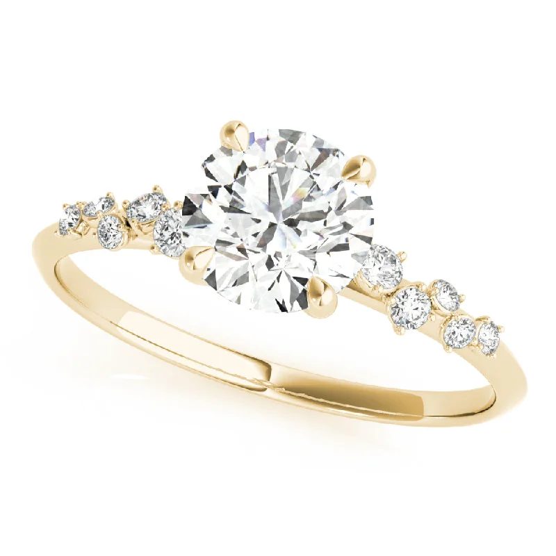 heart-shaped engagement rings-Ivy Diamond Engagement Ring Setting