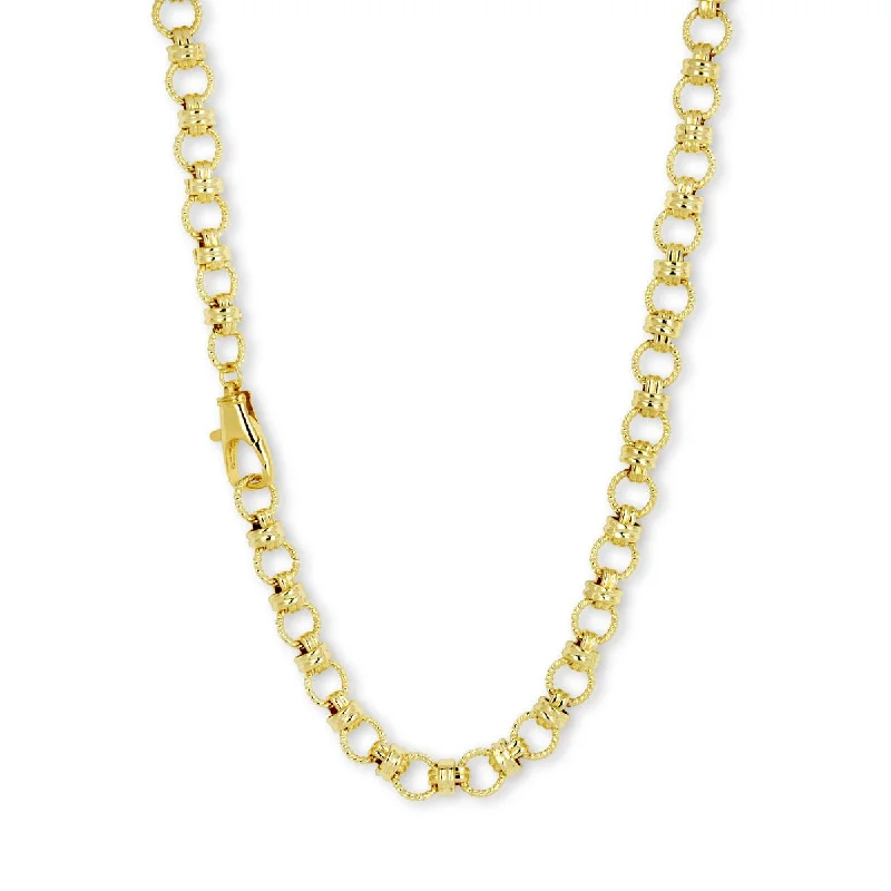 unique layered necklaces for women-Ivy Gold Chain Necklace