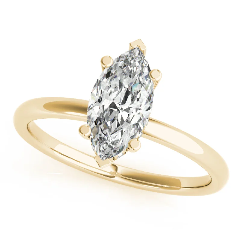 romantic engagement rings-Noelle Marquise Diamond Engagement Ring Setting