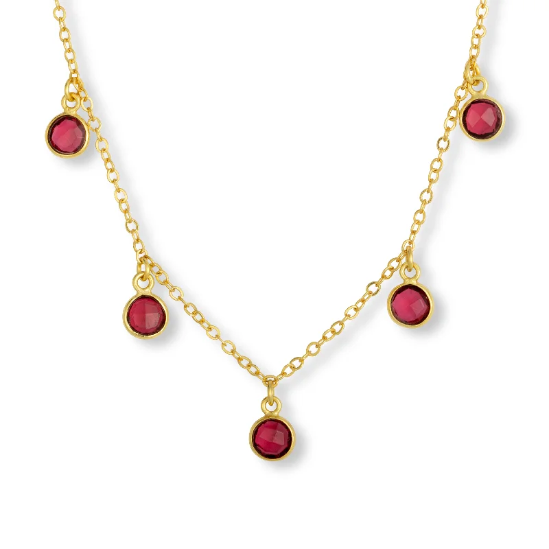 best-selling necklaces for women-Maeve Charm Necklace Tourmaline