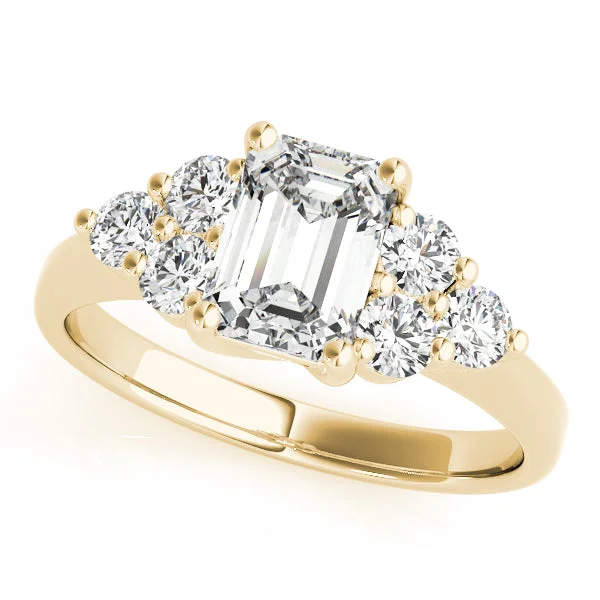 custom engagement rings-Zuri Diamond Engagement Ring