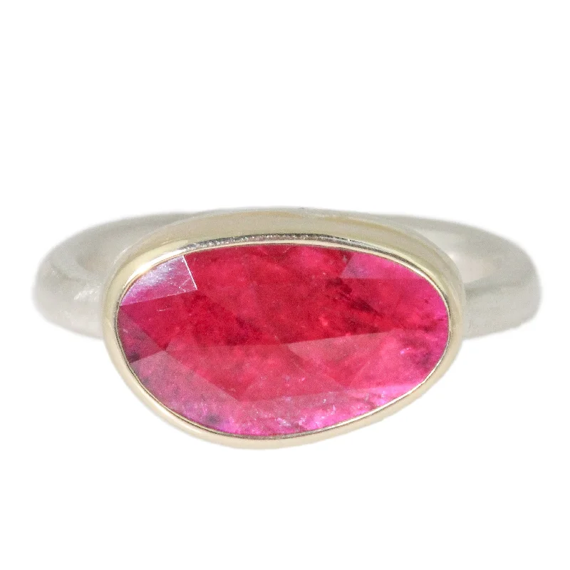 contemporary rings for women-Mozambique Ruby Ring