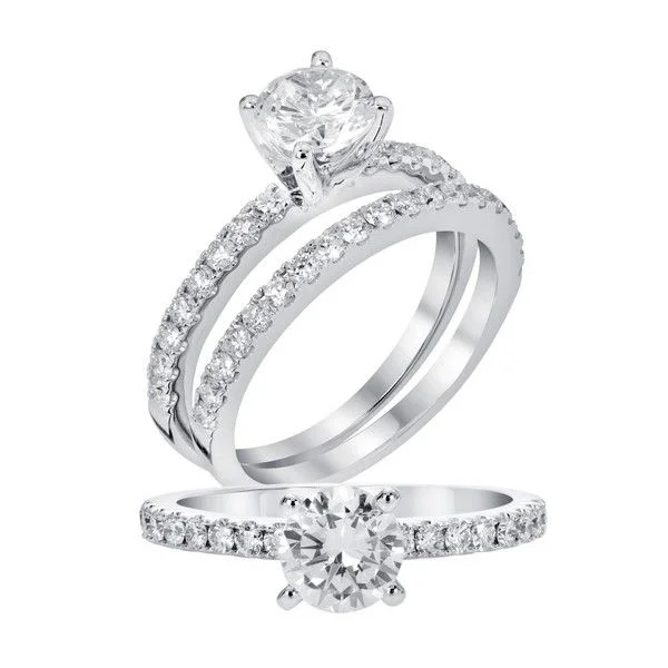 modern engagement rings-Diamond Engagement Ring