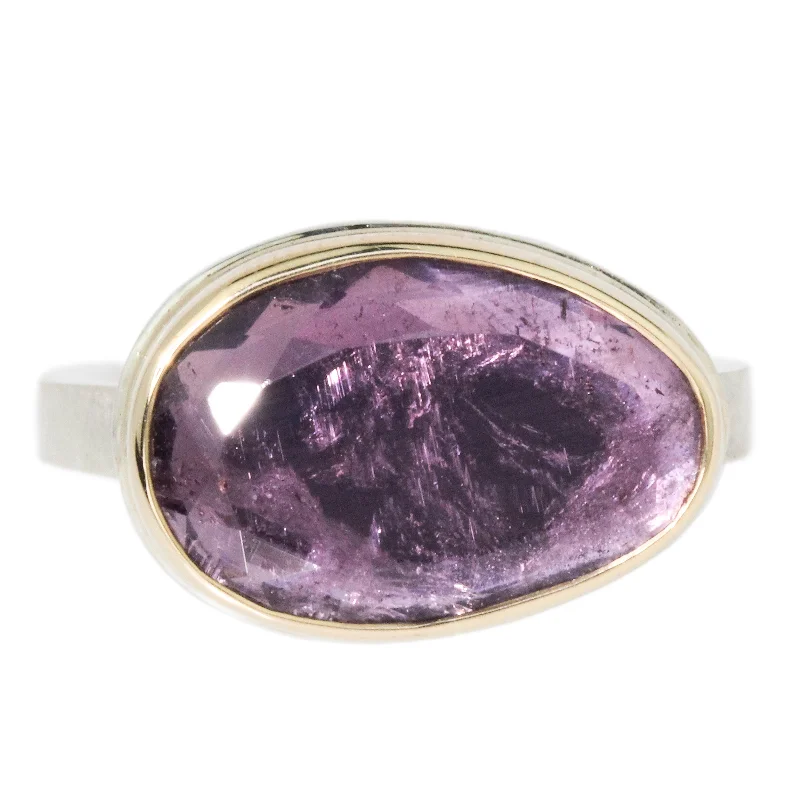 wedding rings for women-Purple Tourmaline Ring