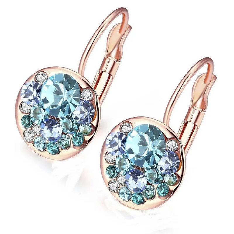 stylish earrings for women-Mahi Lovely Crystal Earrings