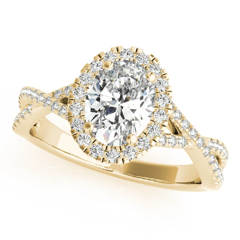 beautiful engagement rings-Leilani Diamond Engagement Ring Setting