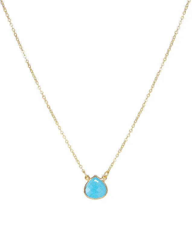 casual necklaces for women-Cosmos Turquoise Necklace