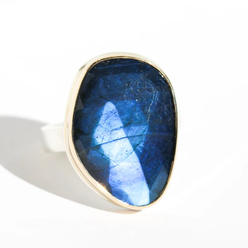 personalized rings for women-Labradorite Ring