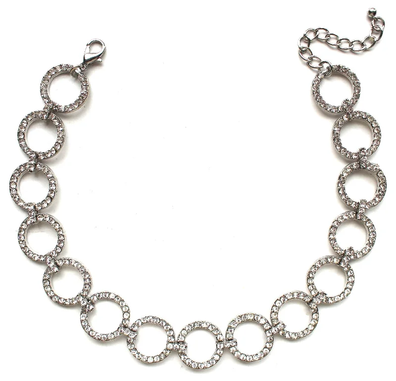 delicate necklaces for women-Ravishing Shine Choker Statement Necklace