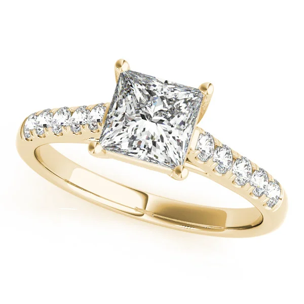 platinum engagement rings-Mariella Diamond Engagement Ring Setting