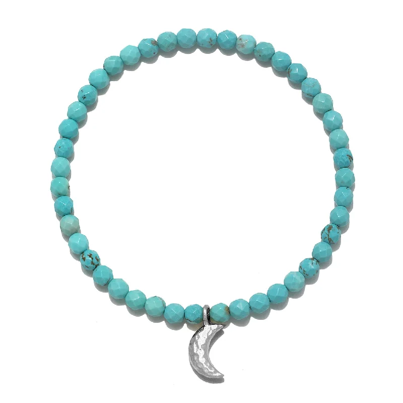 gemstone bangles for women-Ignite Intuition Turquoise Gemstone Bracelet