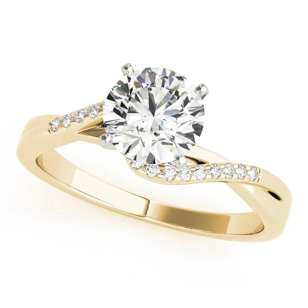 cushion-cut engagement rings-Eva Diamond Engagement Ring Setting