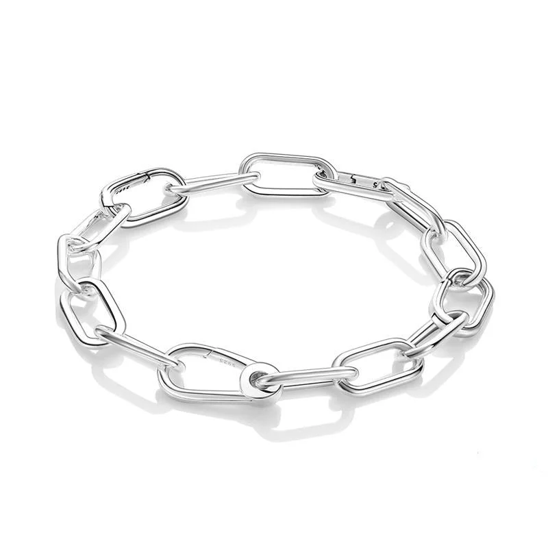 custom bangles for women-Limitless Allure Link Chain Bracelet