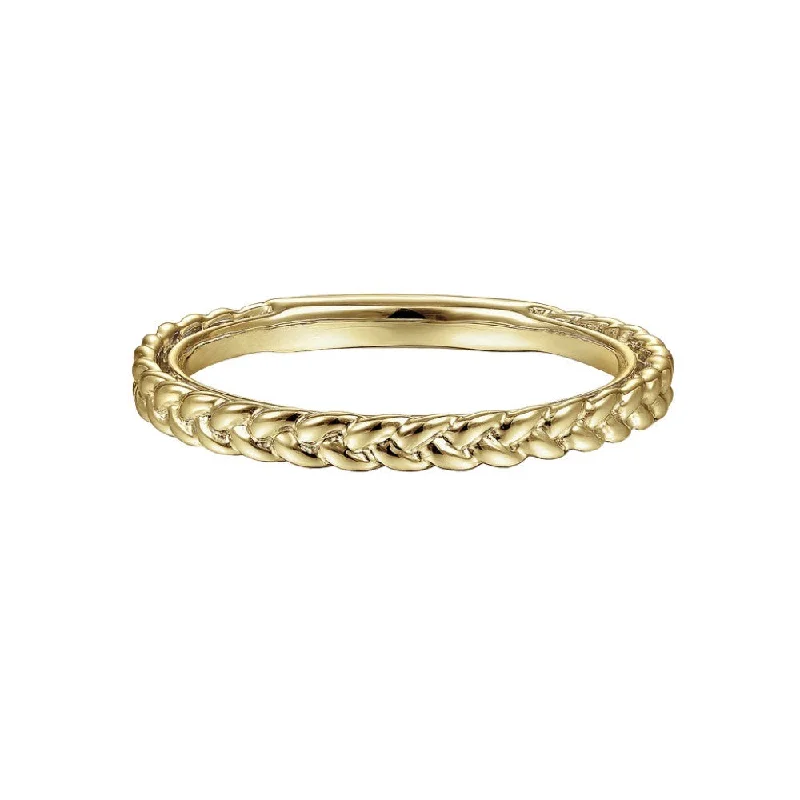 14K Yellow Gold