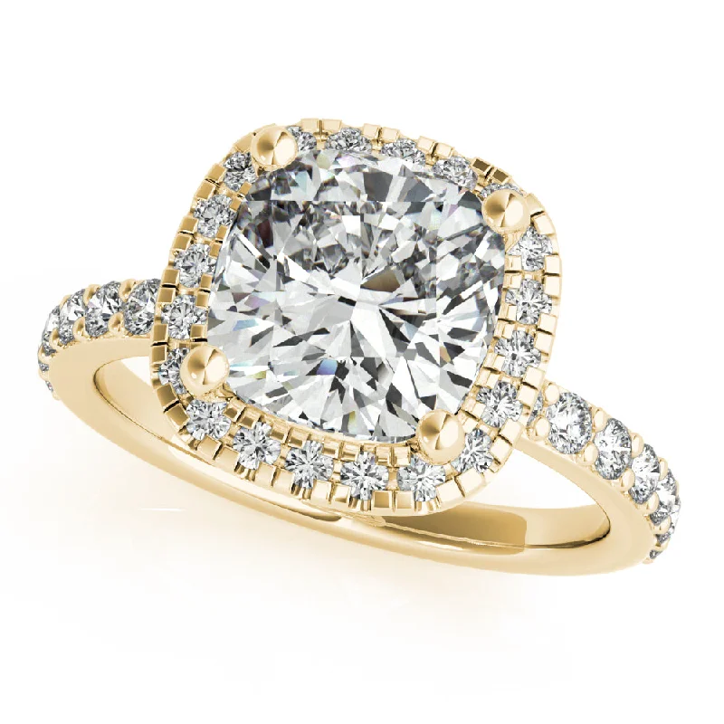 stunning engagement rings-Belle Diamond Engagement Ring Setting