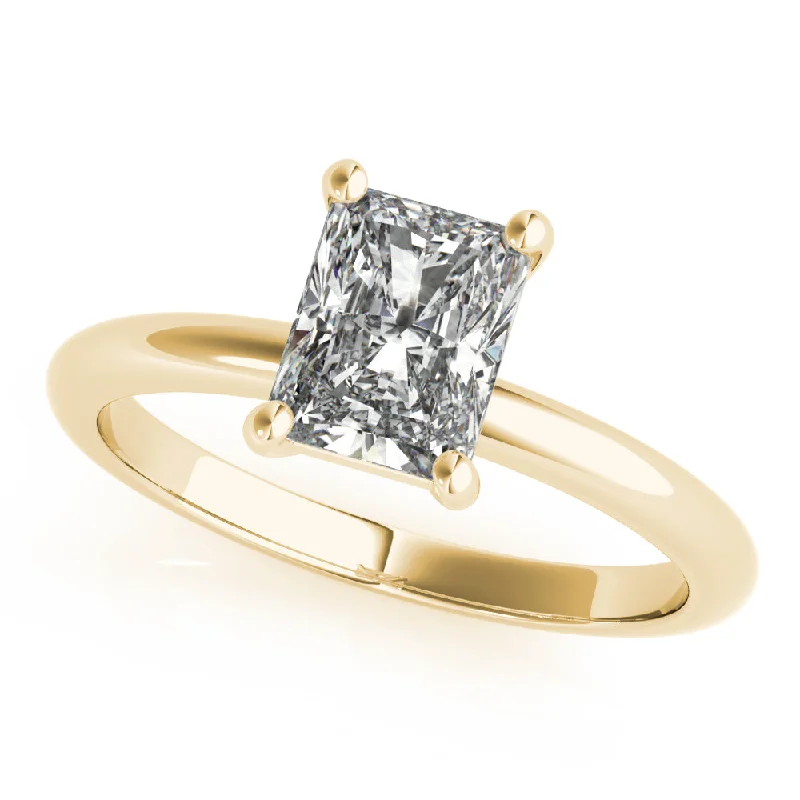 unique engagement rings-Lara Radiant Diamond Engagement Ring Setting