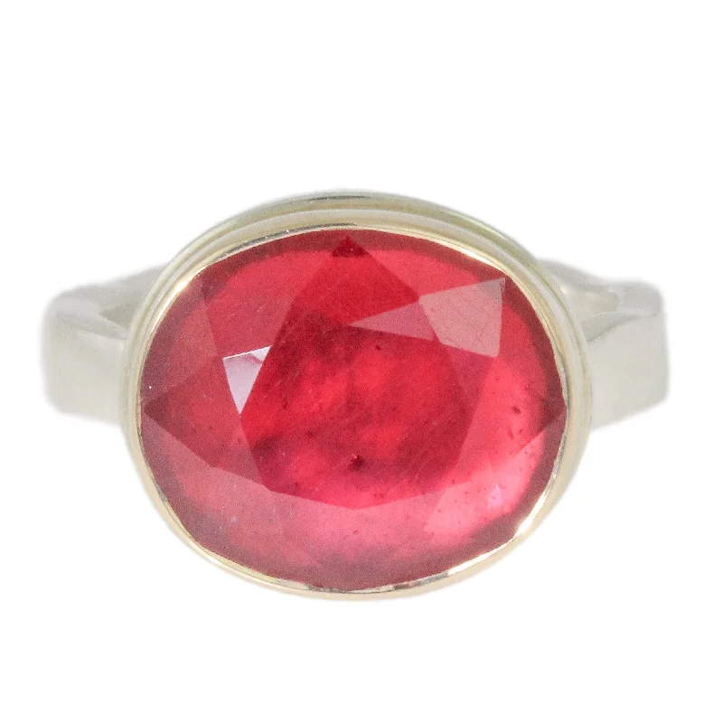 eco-friendly rings for women-African Ruby Ring