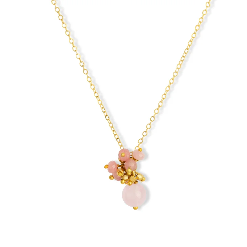 rose gold necklaces for women-Hollie Necklace Rose