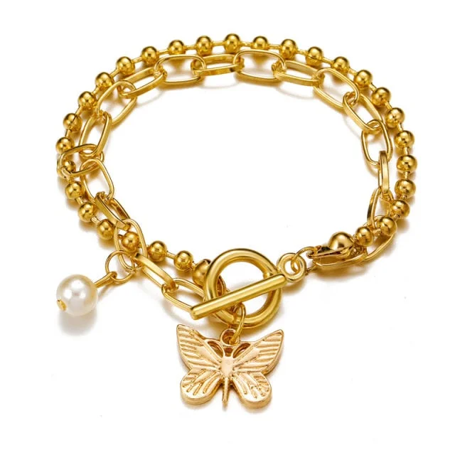 Butterfly Chain Gold