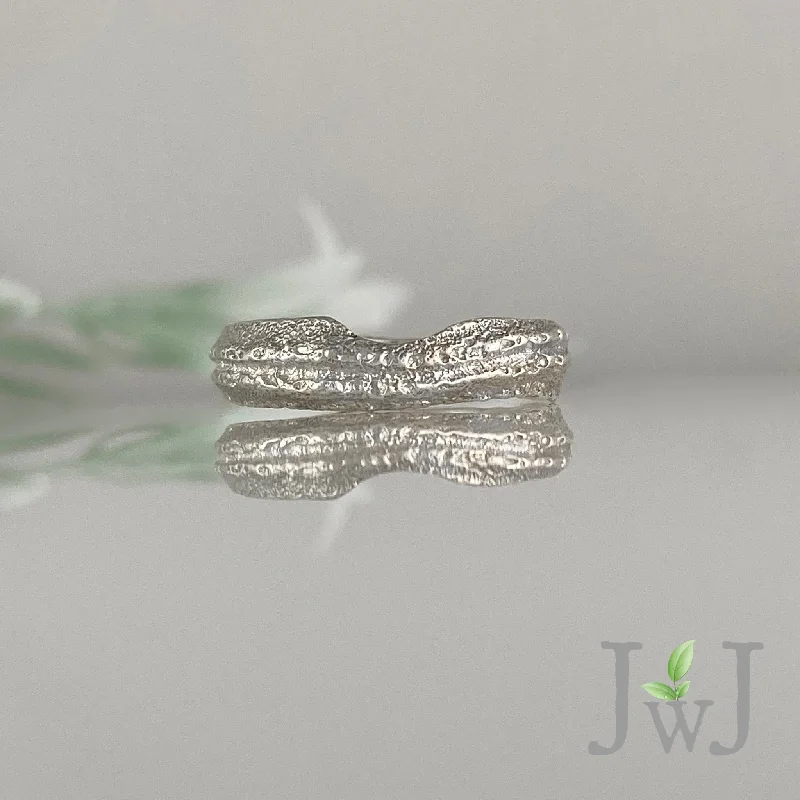 stacking rings for women-Actaea Wedding Ring