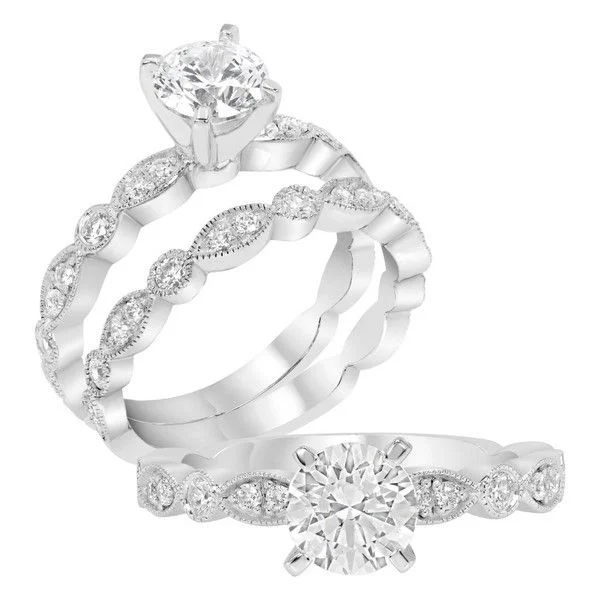 wedding engagement rings-Diamond Engagement Ring